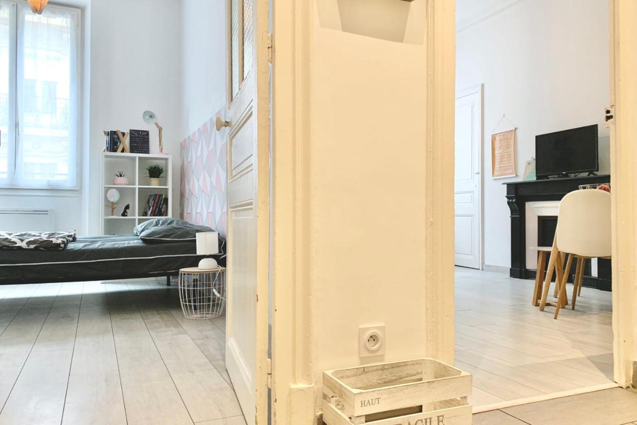 Apartament #B3 Light Pink T2 Near Jaures Estacade Luminous Grenoble Zewnętrze zdjęcie